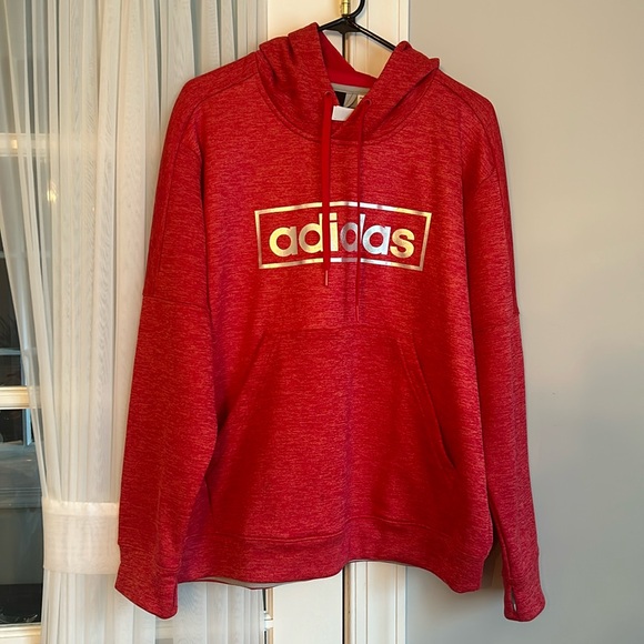 New without tags adidas hooded sweatshirt with thumb lock - Picture 1 of 3